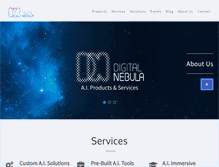 Tablet Screenshot of digital-nebula.com